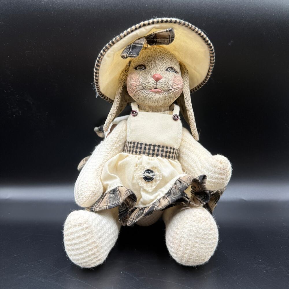 Limited Edition Collectors Piece Cottage Collectibles Sarah's Attic Bunny Plush